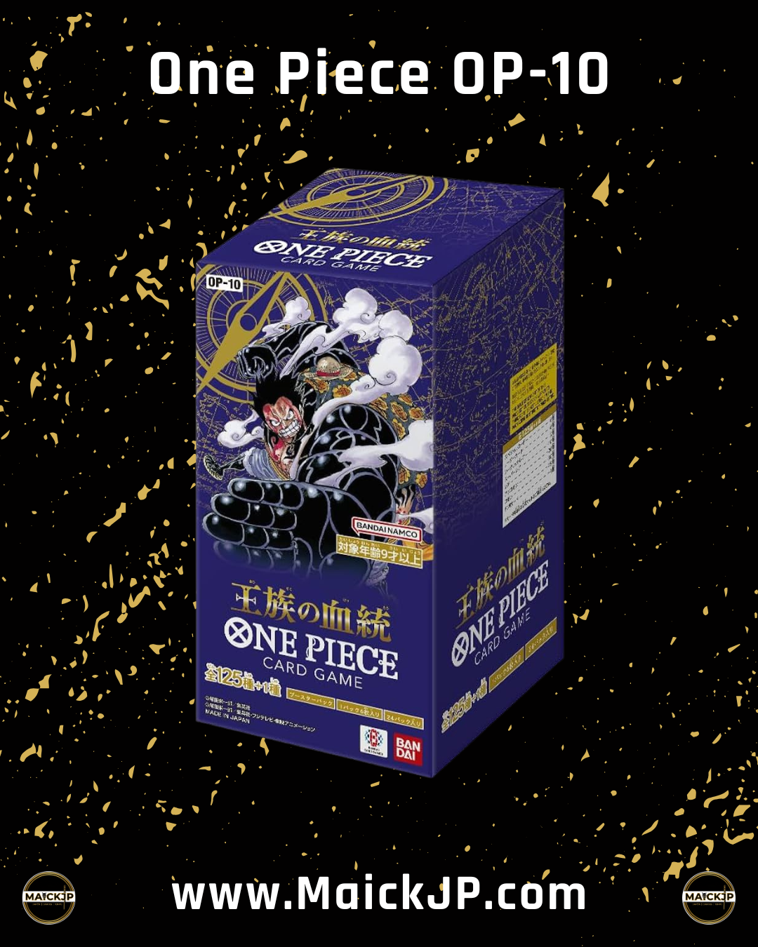 One Piece OP-10 Booster Box JP – Caja de Sobres Oficial Japonés