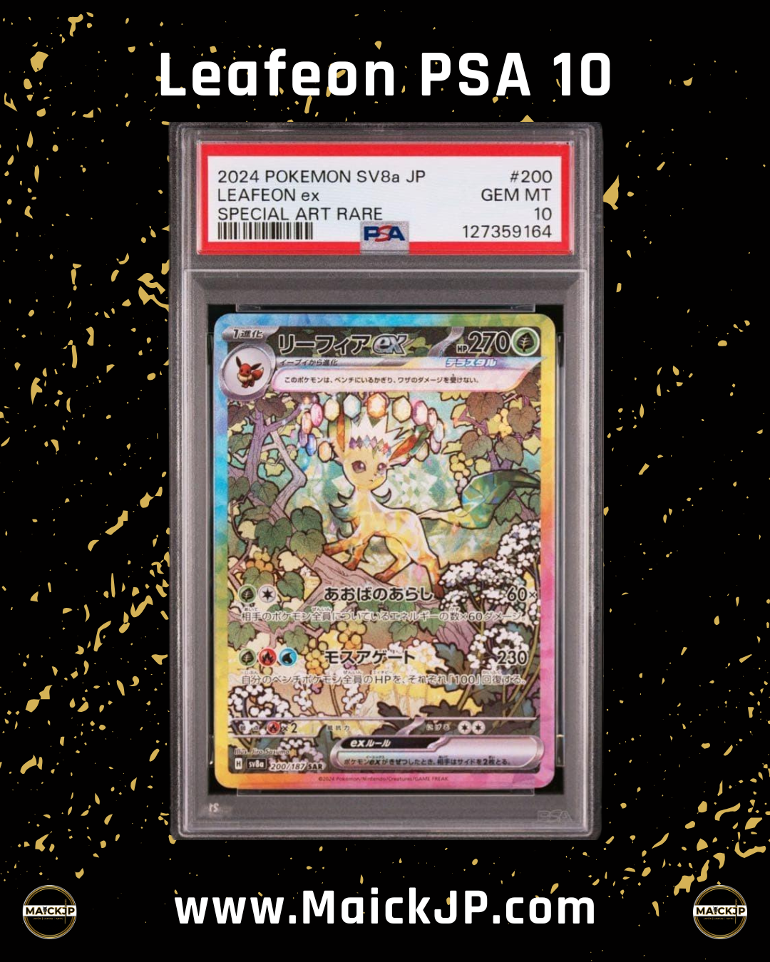 Leafeon PSA 10