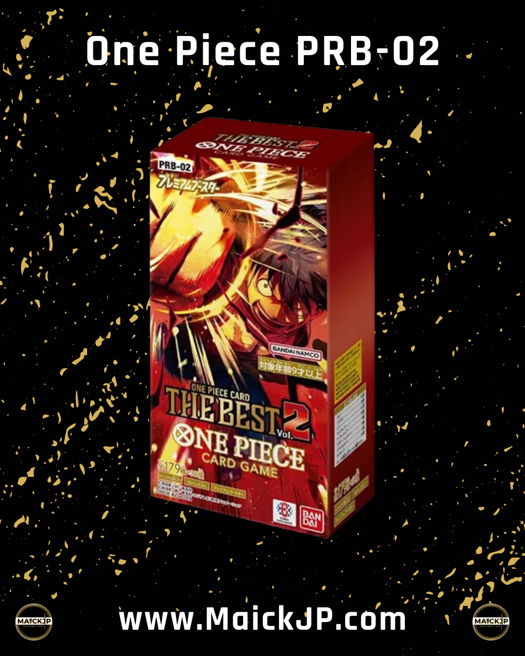 One Piece PRB-02 Booster Box JP – Caja de Sobres Oficial Japonés