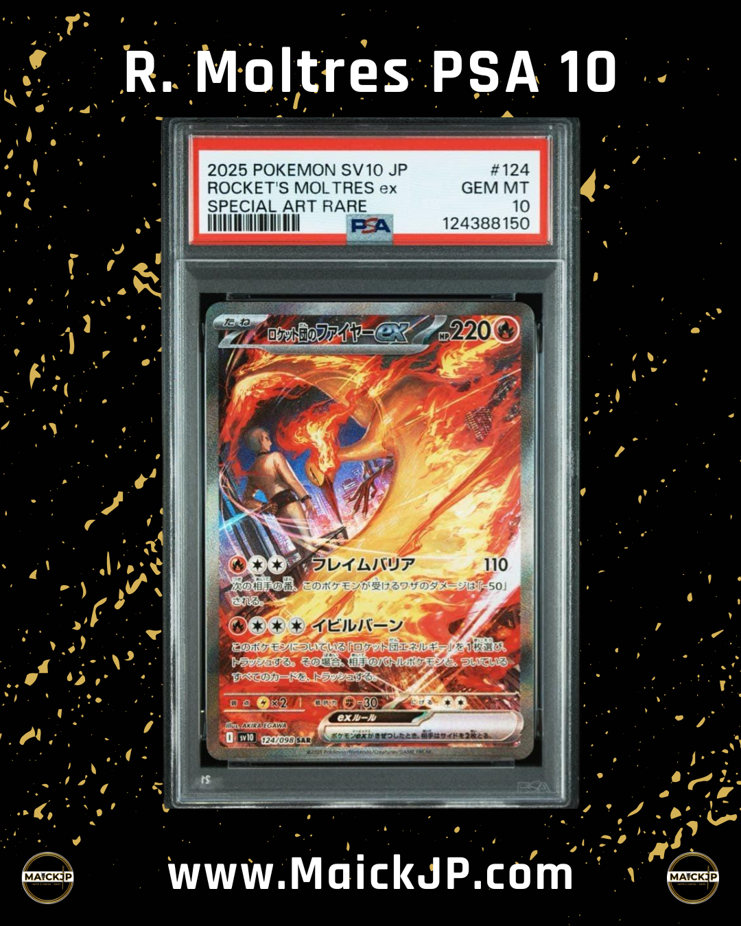 Rocket´s Moltres PSA 10