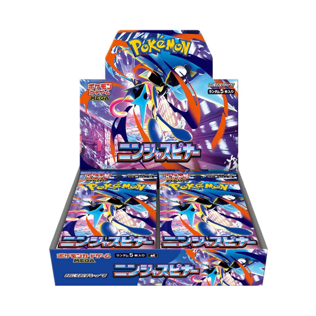 Pokémon Ninja Spinner Booster Box JP – Caja de Sobres Oficial Japonés