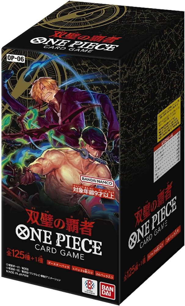 One Piece OP-06 Booster Box JP – Caja de Sobres Oficial Japonés