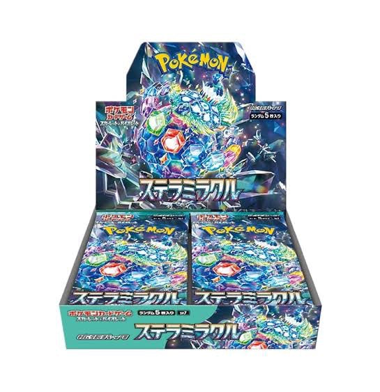 Pokémon Stellar Miracle JP Booster Box – Caja de Sobres Oficial Japonés