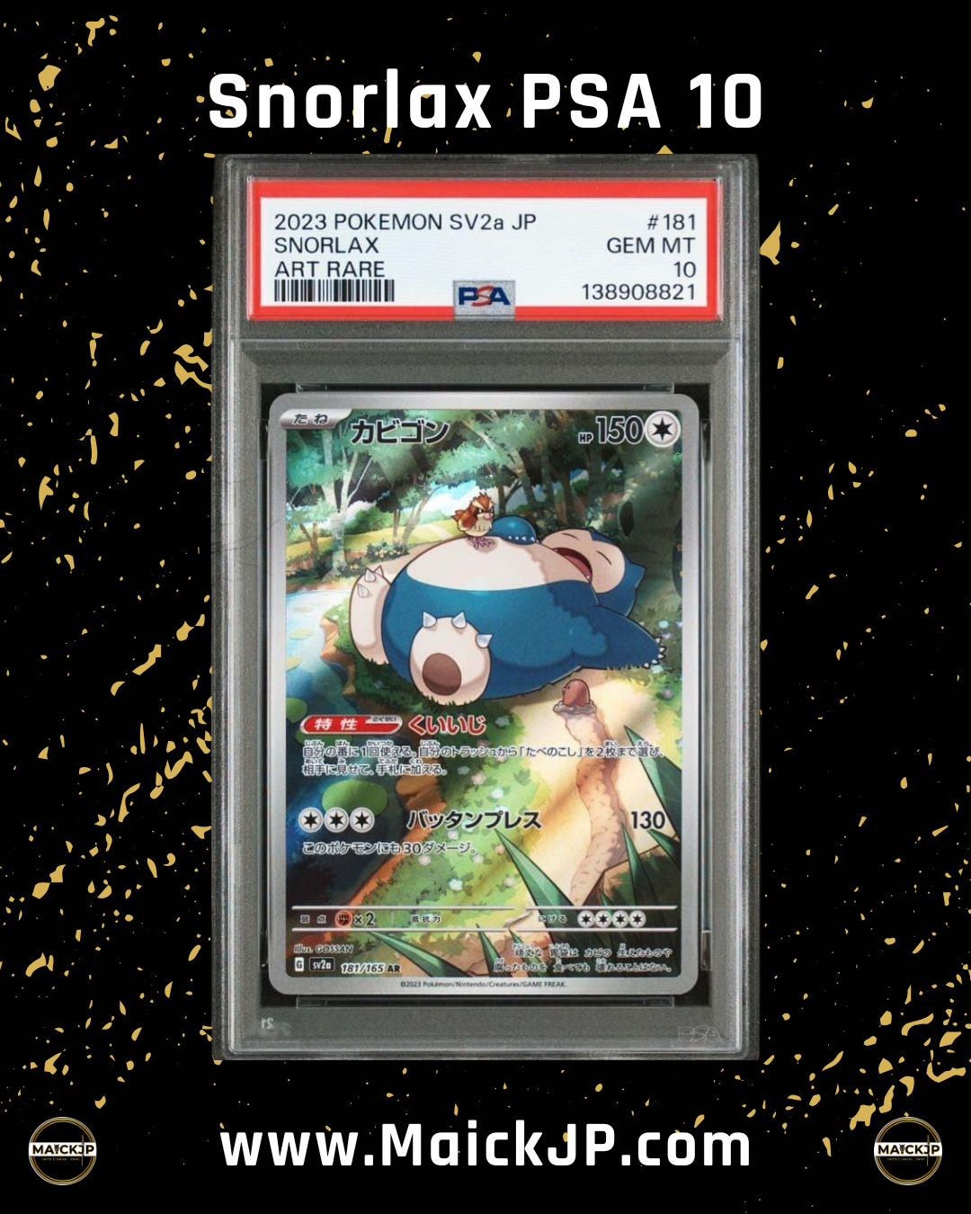 Snorlax PSA 10