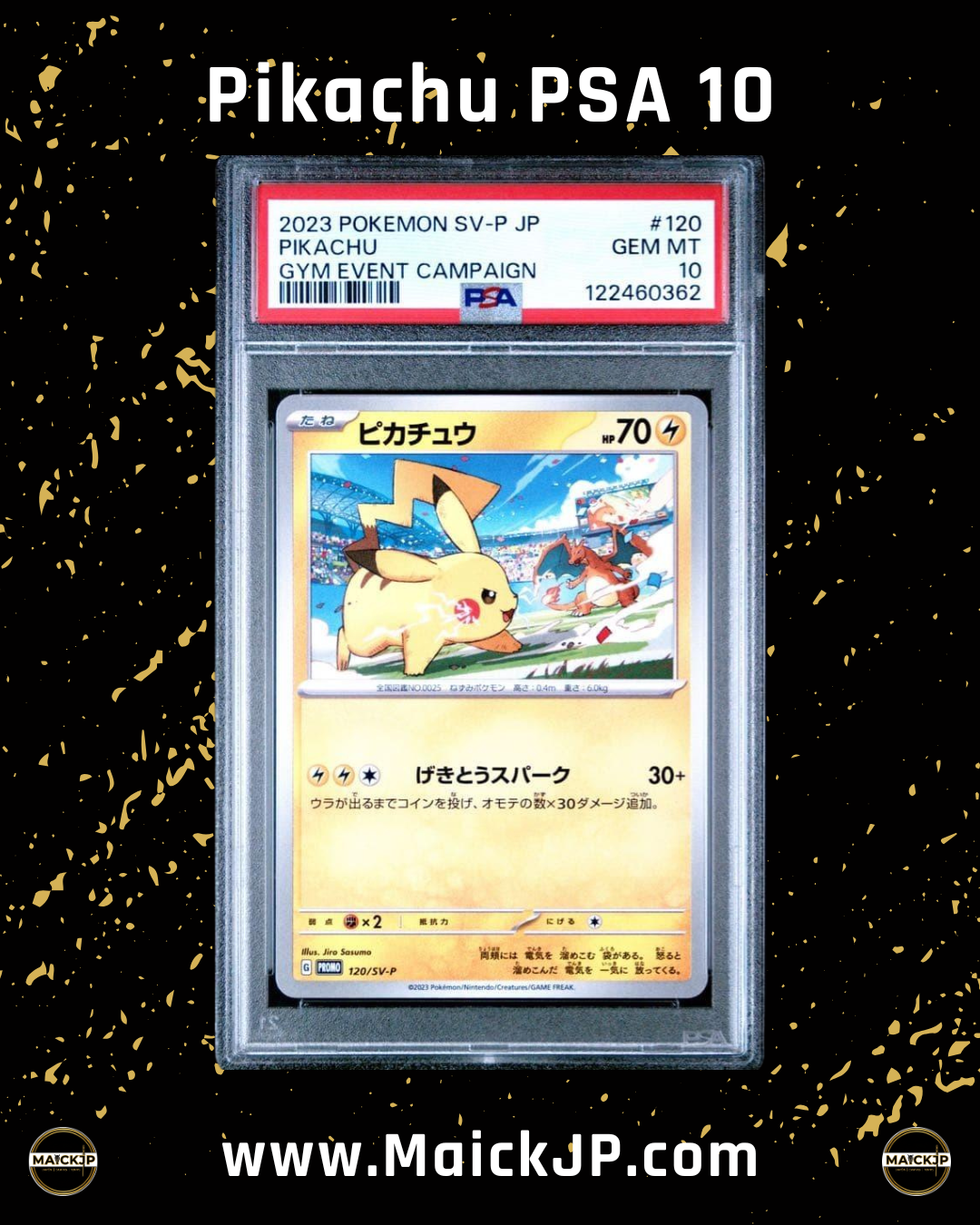 Pikachu PSA 10
