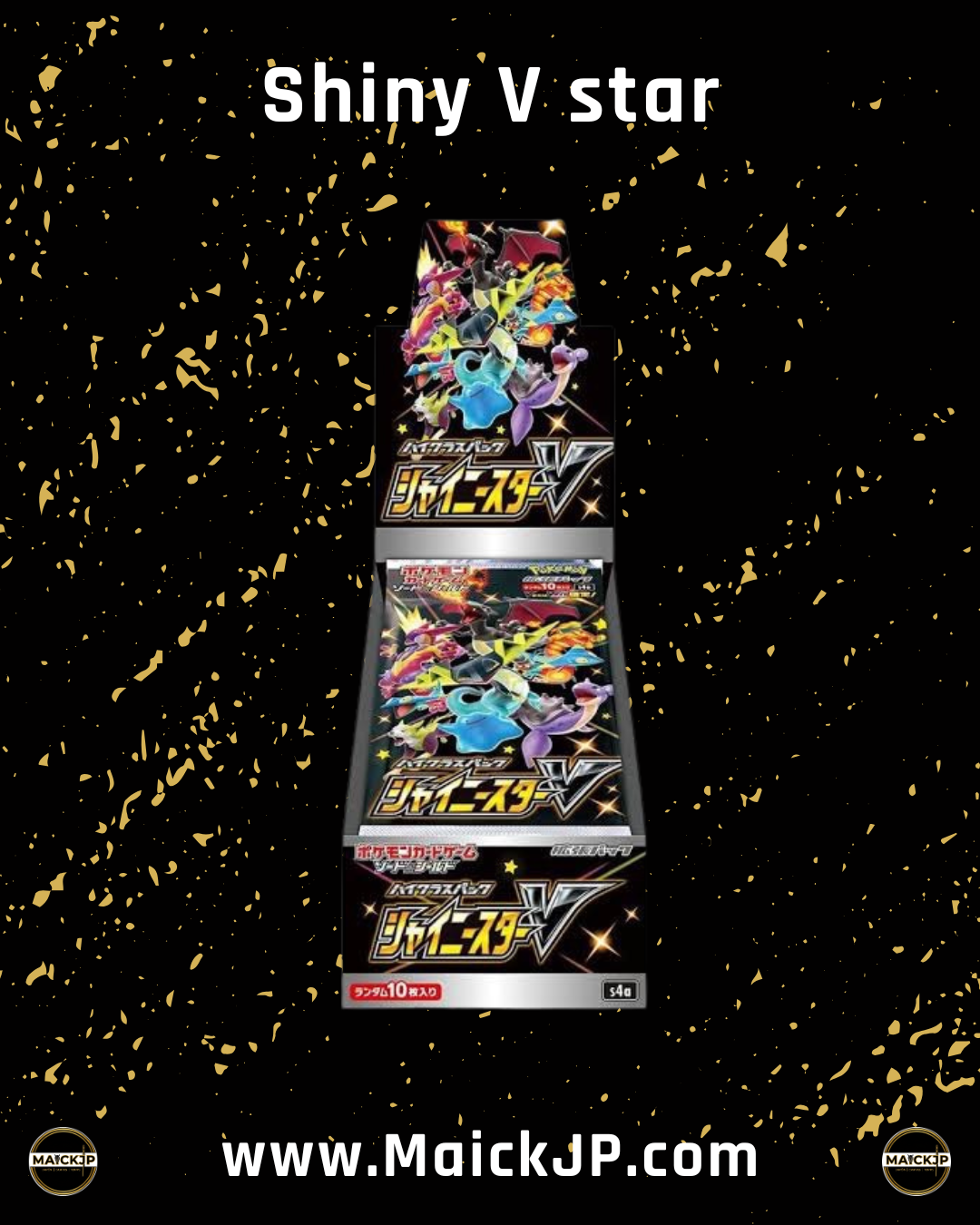 Pokémon Shiny Star V JP Booster Box – Caja de Sobres Oficial Japonés
