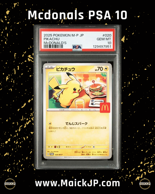 Pikachu McDonald´s  PSA 10