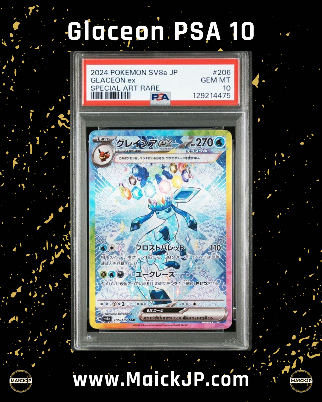 Glaceon PSA 10