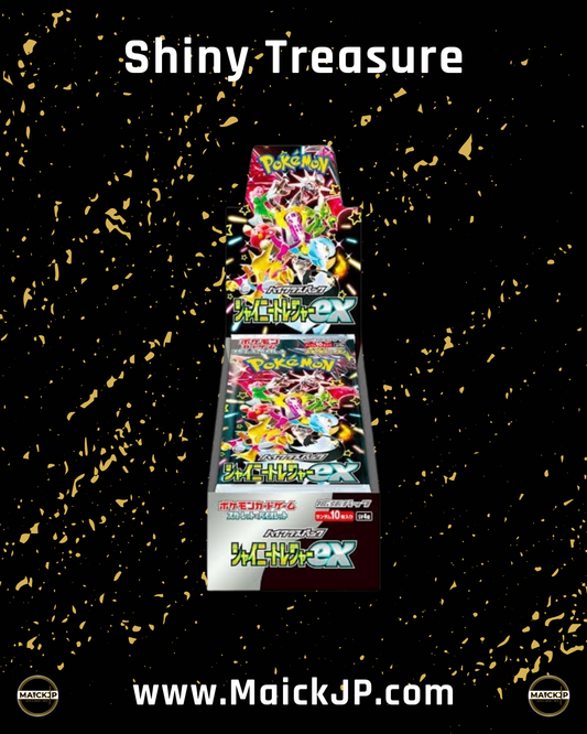 Pokémon Shiny Treasure JP Booster Box – Caja de Sobres Oficial Japonés