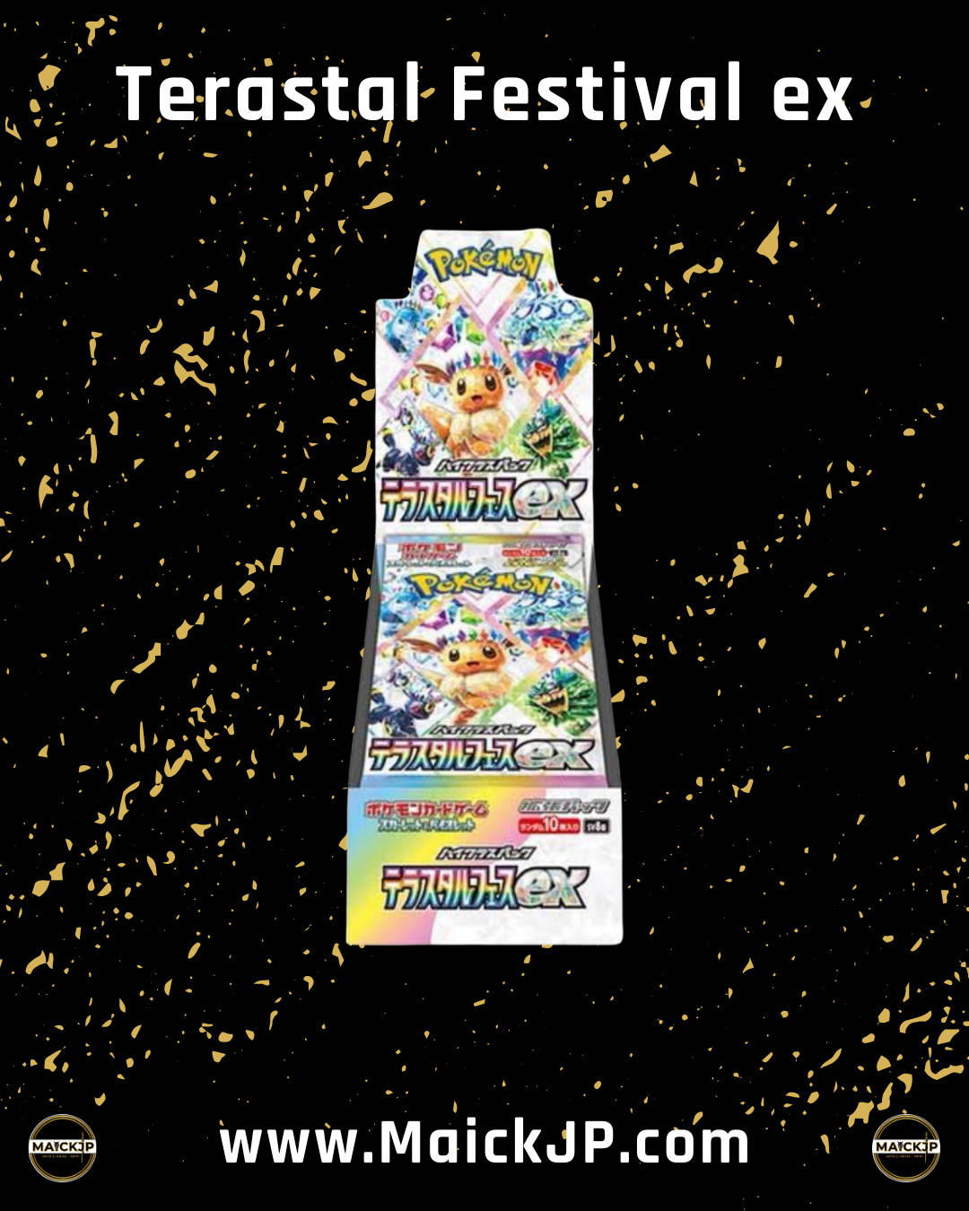 Pokémon Terastal Festival JP Booster Box – Caja de Sobres Oficial Japonés