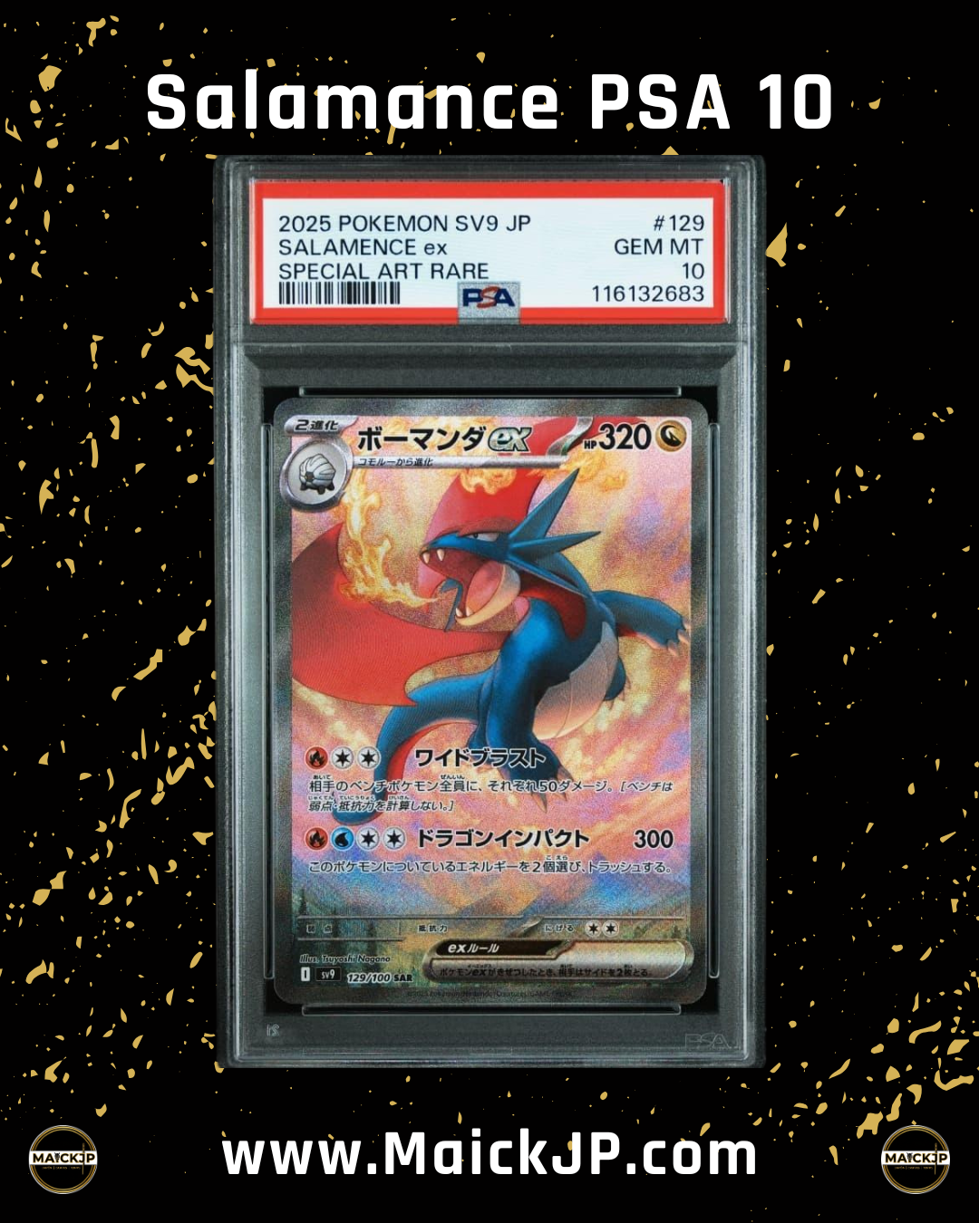 Salamence ex PSA 10