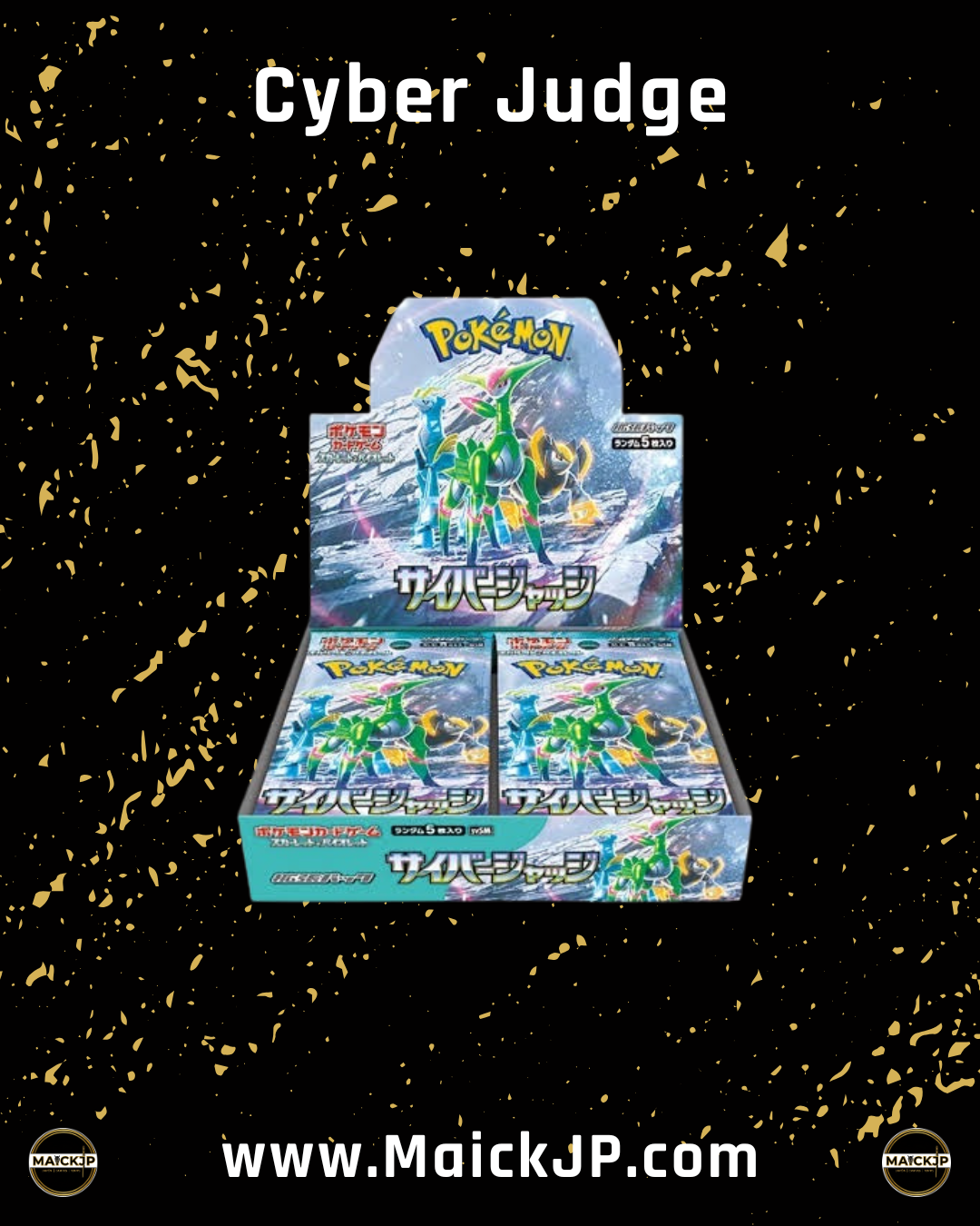 Pokémon Cyber Judge JP Booster Box – Caja de Sobres Oficial Japonés