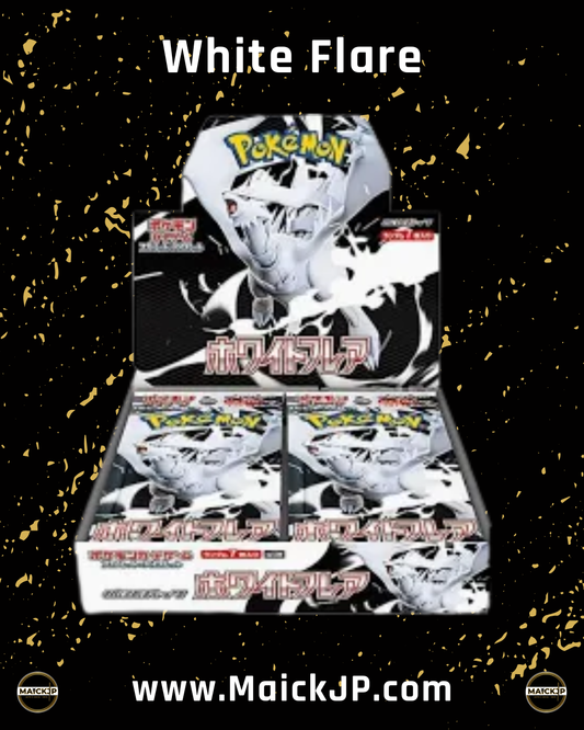 Pokémon White Flare JP Booster Box – Caja de Sobres Oficial Japonés