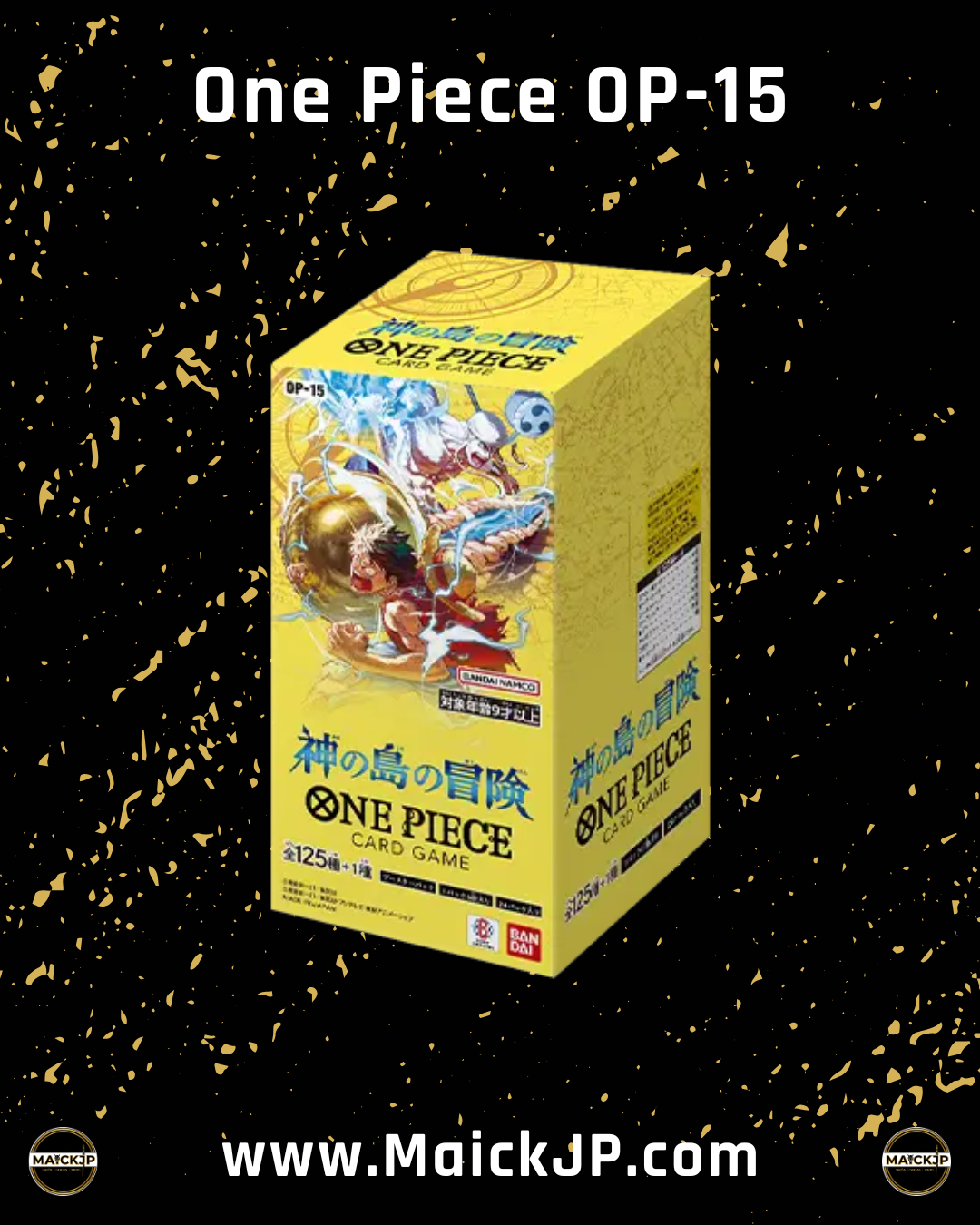 One Piece OP-15 Booster Box JP – Caja de Sobres Oficial Japonés