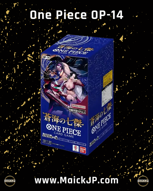 One Piece OP-14 Booster Box JP – Caja de Sobres Oficial Japonés