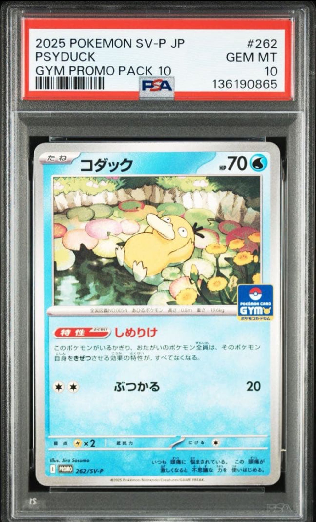 Psyduck gym promo