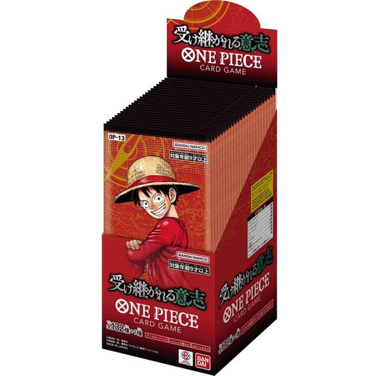 One Piece OP-13 Booster Box JP – Caja de Sobres Oficial Japonés