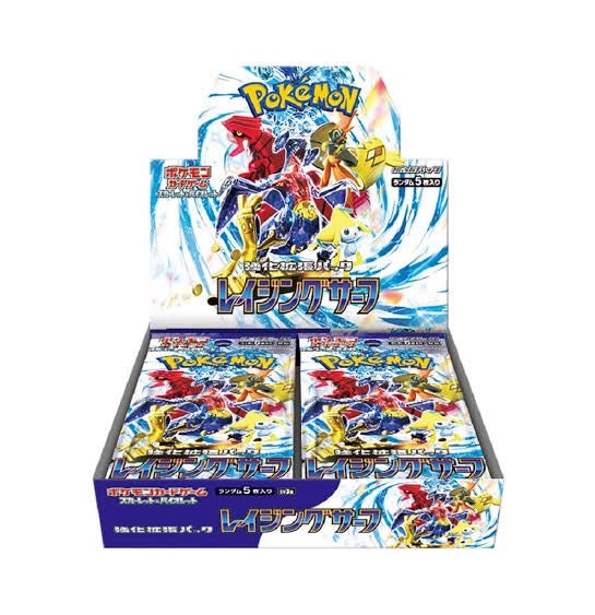 Pokémon Raging Surf JP Booster Box – Caja de Sobres Oficial Japonés