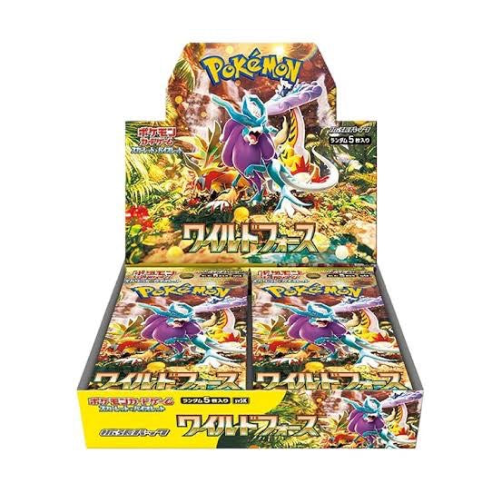 Pokémon Wild Force JP Booster Box – Caja de Sobres Oficial Japonés