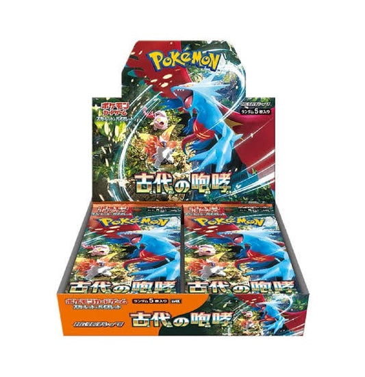 Pokémon Ancient Roar JP Booster Box – Caja de Sobres Oficial Japonés
