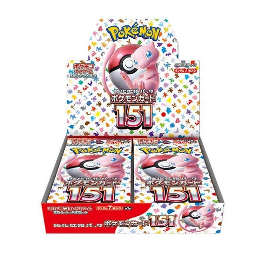 Pokémon 151 JP Booster Box – Caja de Sobres Oficial Japonés