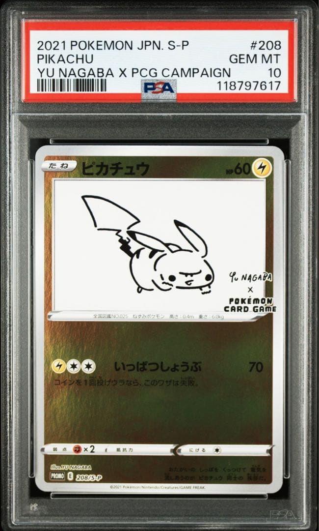 2021 Pikachu yu nagaba x pcg campaign