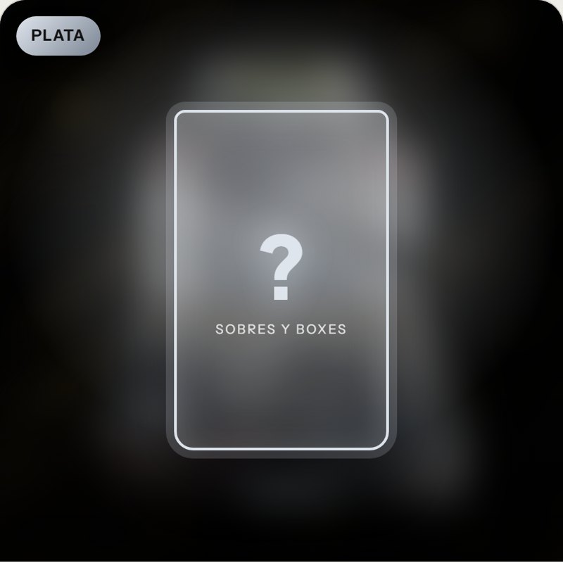 Mystery Booster Plata — Sobres JP Sorpresa