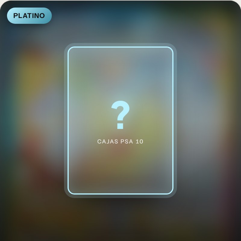 Mystery Box Platino — PSA 10