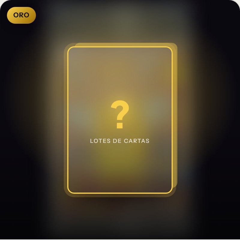 Mystery Raw Oro — 20 cartas con SAR posible