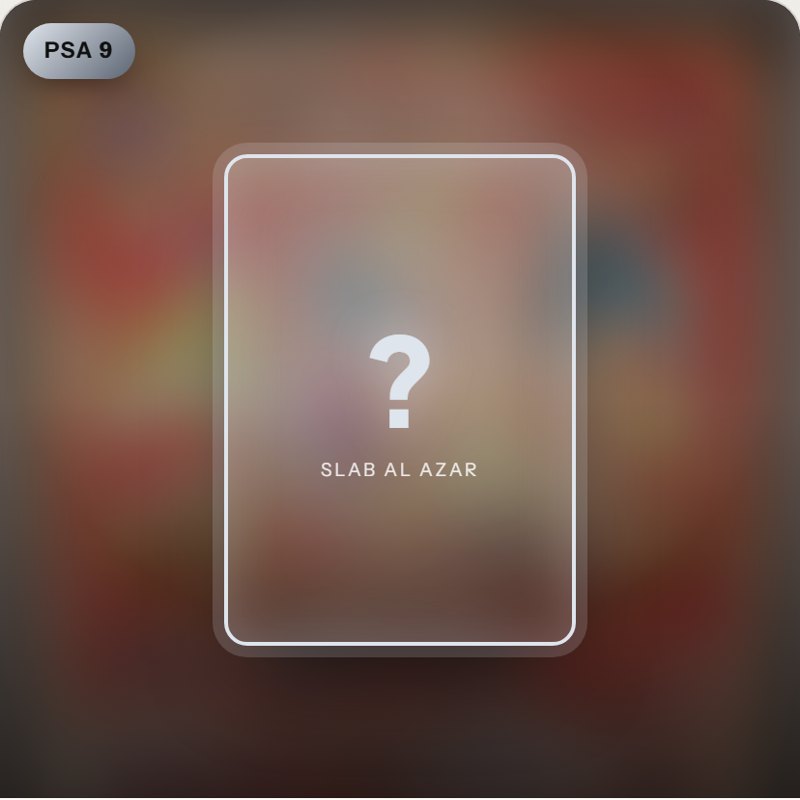 Mystery Slab PSA 9 — AR o superior